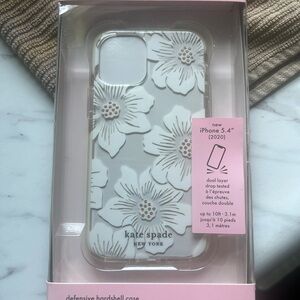 kate spade White Floral iPhone Case